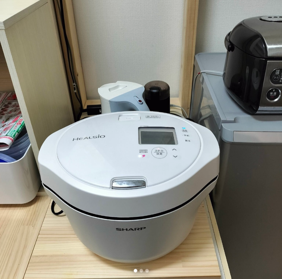 【数回使用】SHARP HEALSIOヘルシオホットクック KN-HW16G-W 仕様 / 寸法 | KN-HW16G | ヘルシオ ホットクック：シャープ