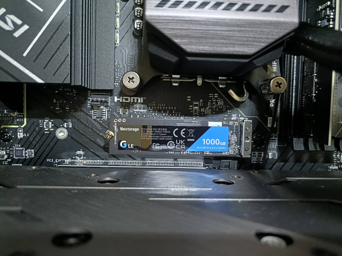 Nextorage GシリーズLE NN4LE-1TBを検証レビュー！M.2 SSDの選び方も