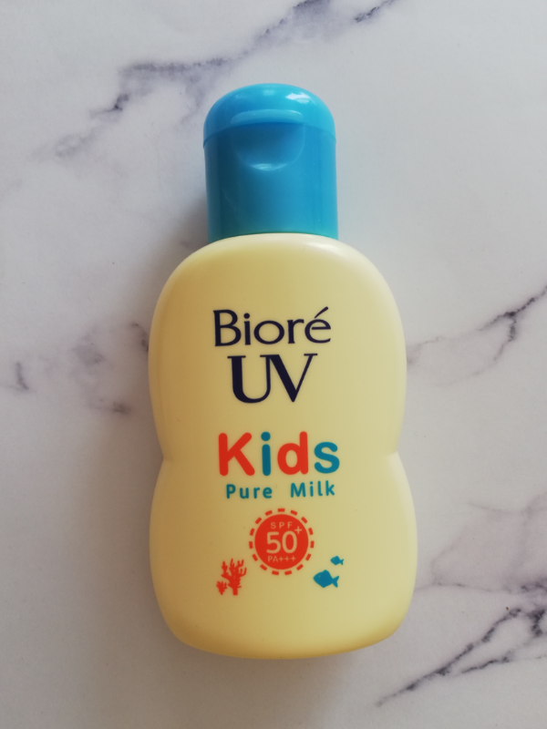 ナチュラルサイエンス ママ＆キッズ サンスクリーンミルクをレビュー