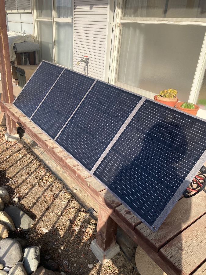 DJI TECHNOLOGY Zignes 120W ソーラーパネルを検証レビュー