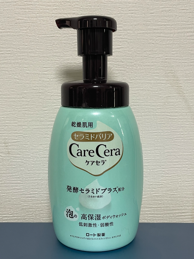 ケアセラ 泡の高保湿ボディウォッシュ クチコミ評価・評判&検証