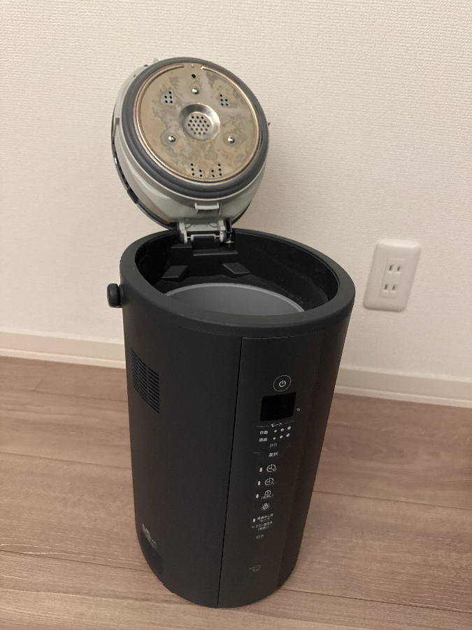 象印マホービン ZOJIRUSHI スチーム式加湿器 EE-TA60-BMを検証