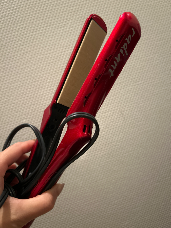radiant LM125-R ストレートヘアアイロン 28mm 楽天市場】ラディアント シルクプロアイロン 28mm LM125-R