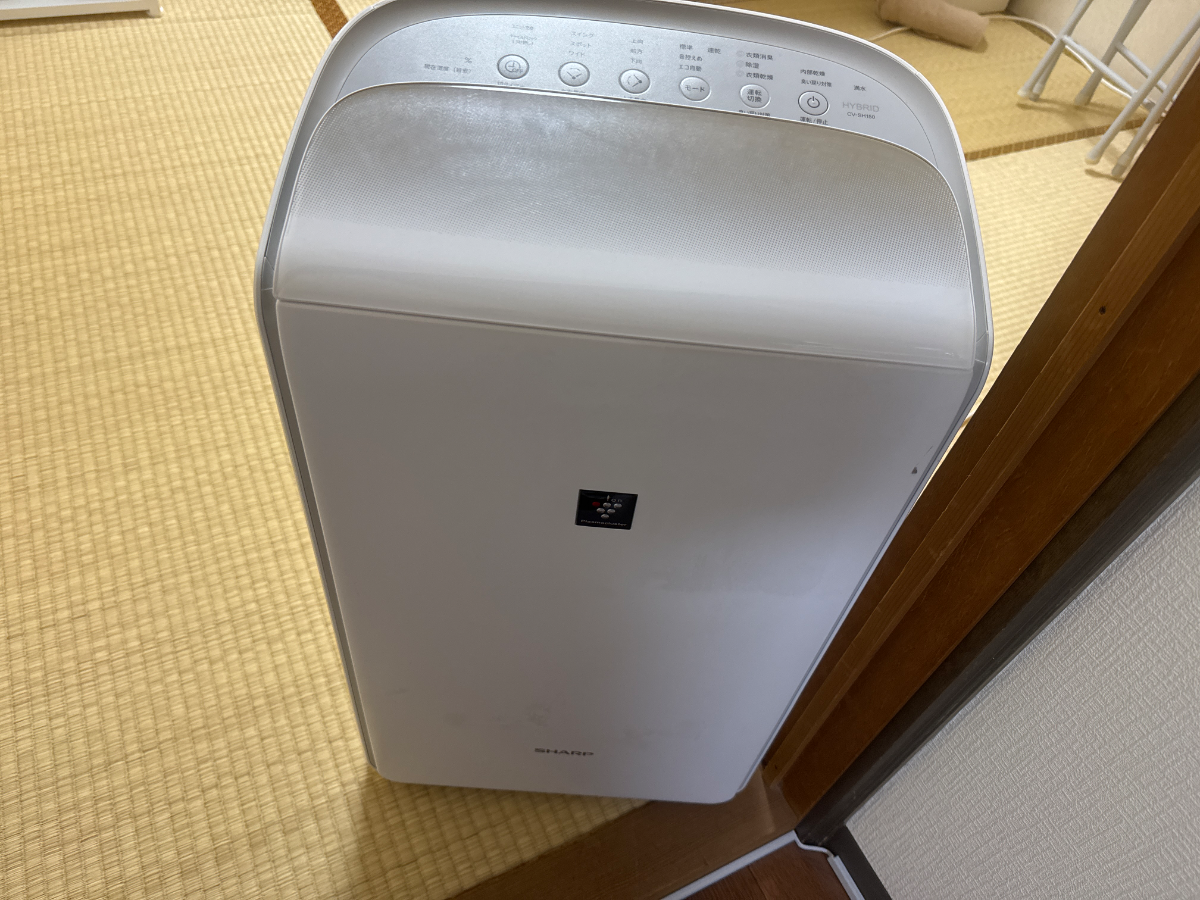 シャープ 衣類乾燥除湿機 CV-NH140をレビュー！クチコミ・評判をもとに